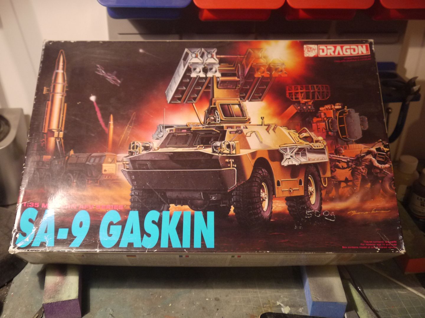 SA-9 GASKIN 1:35 モデルキット DRAGON Dragon Models - SA-9 Gaskin + Motor Rifle Troops (1:35) | eBay